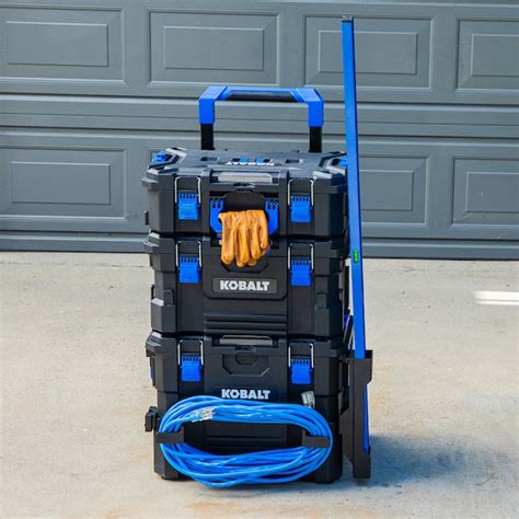 Kobalt Stackable Portable Tool Boxes 